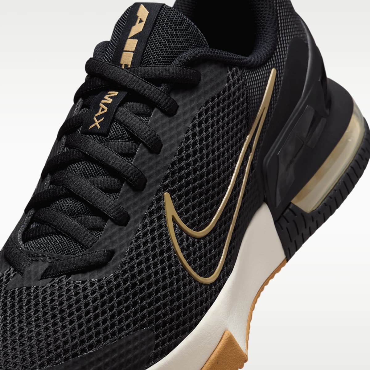 Nike Air Max Alpha Trainer 6 Men's Workout Shoes - Black/Sail/Gum Light Brown/Parachute Beige - Image 7