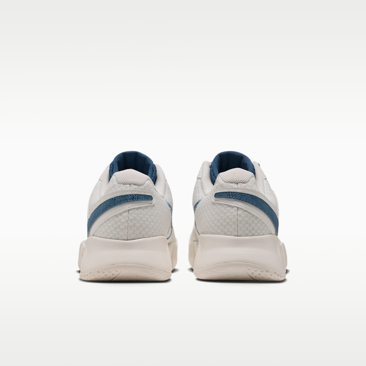 NikeCourt Lite 4 Men's Tennis Shoes - Sail/New Slate/Smokey Blue - Image 6
