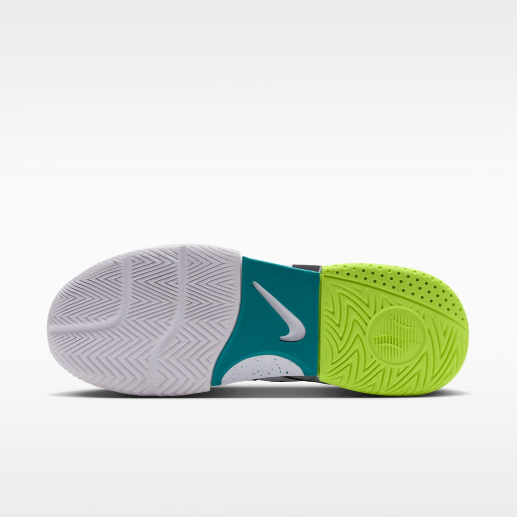 NikeCourt Lite 4 Men's Tennis Shoes - White/Volt/Energy/Black - Image 2