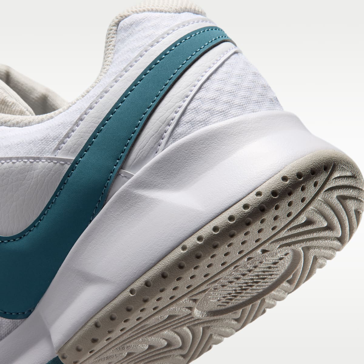 NikeCourt Lite 4 Men's Tennis Shoes - White/Light Bone/New Slate/Smokey Blue - Image 8