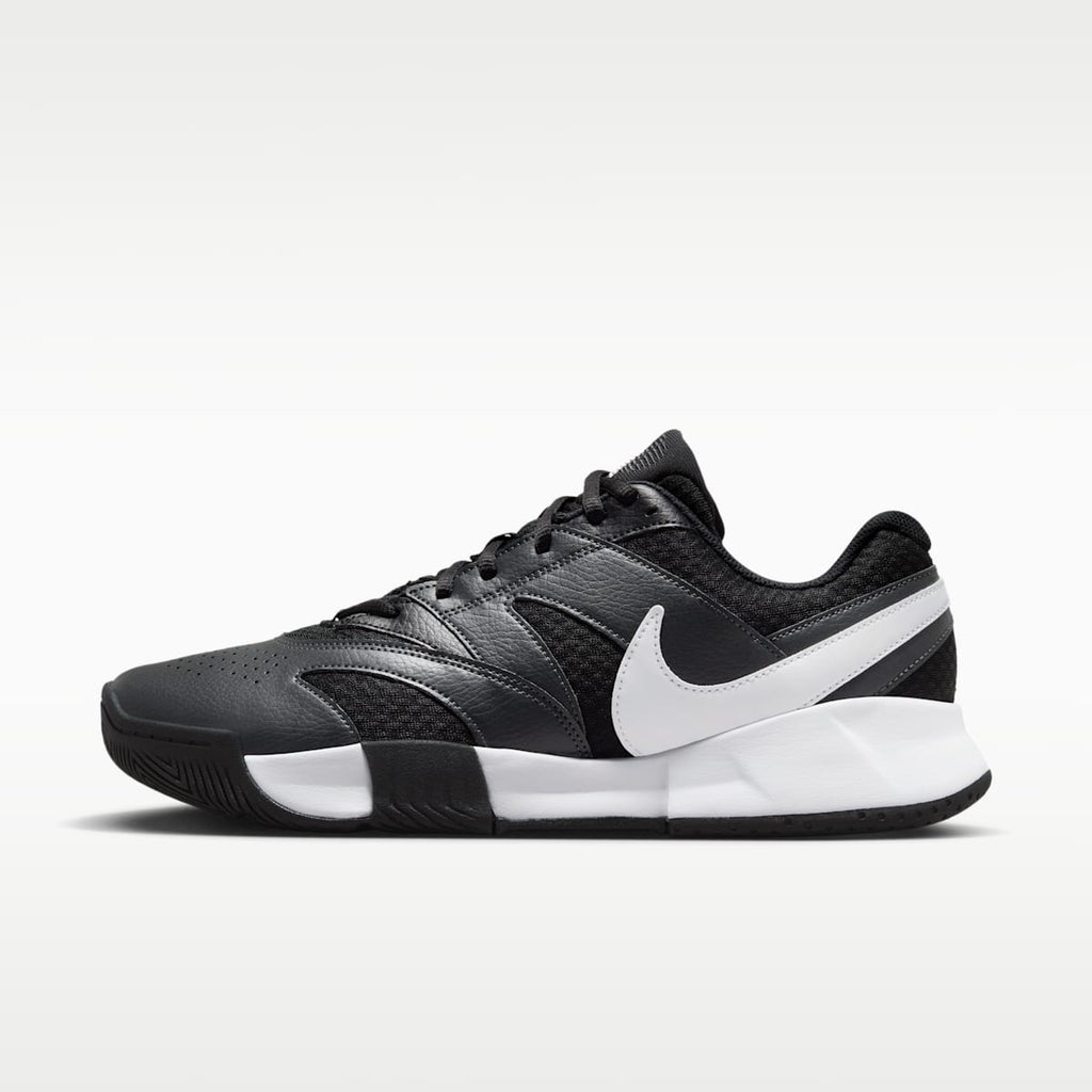 NikeCourt Lite 4 Men's Tennis Shoes - Black/Anthracite/White - Image 1