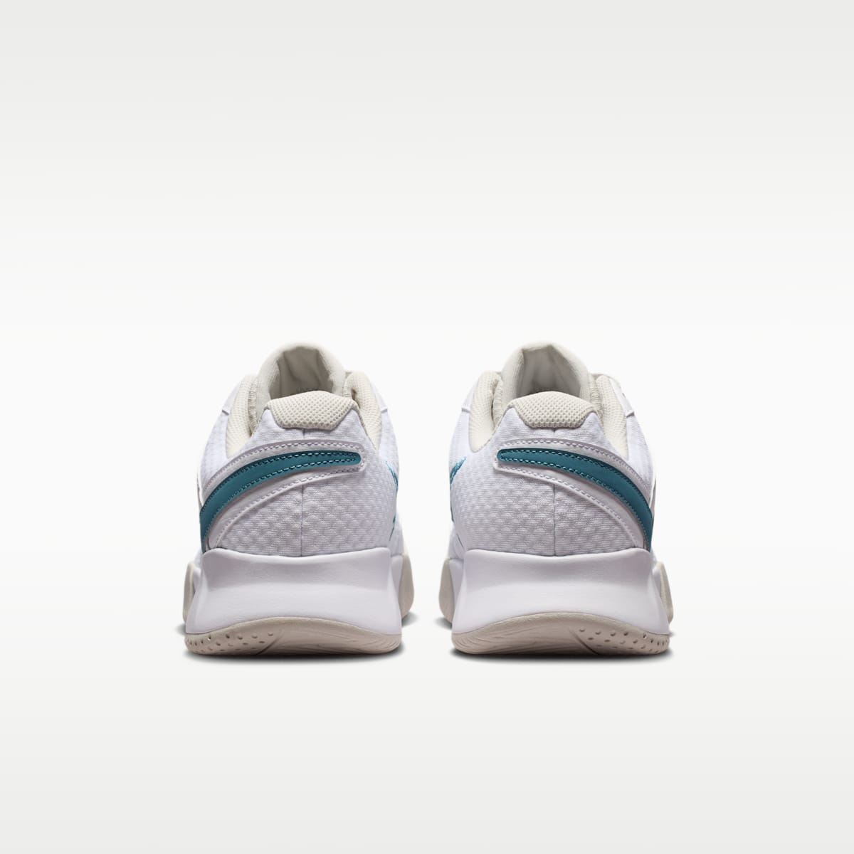 NikeCourt Lite 4 Men's Tennis Shoes - White/Light Bone/New Slate/Smokey Blue - Image 6
