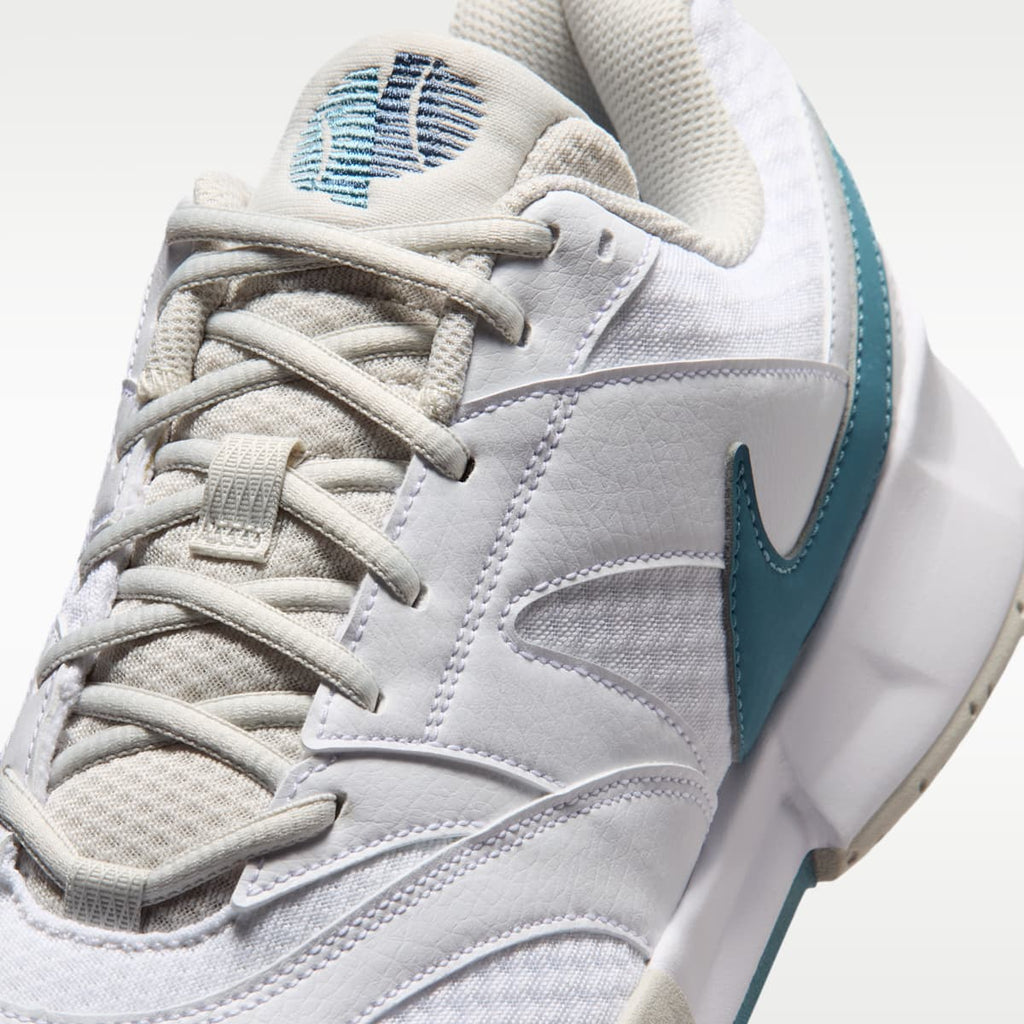 NikeCourt Lite 4 Men's Tennis Shoes - White/Light Bone/New Slate/Smokey Blue - Image 7