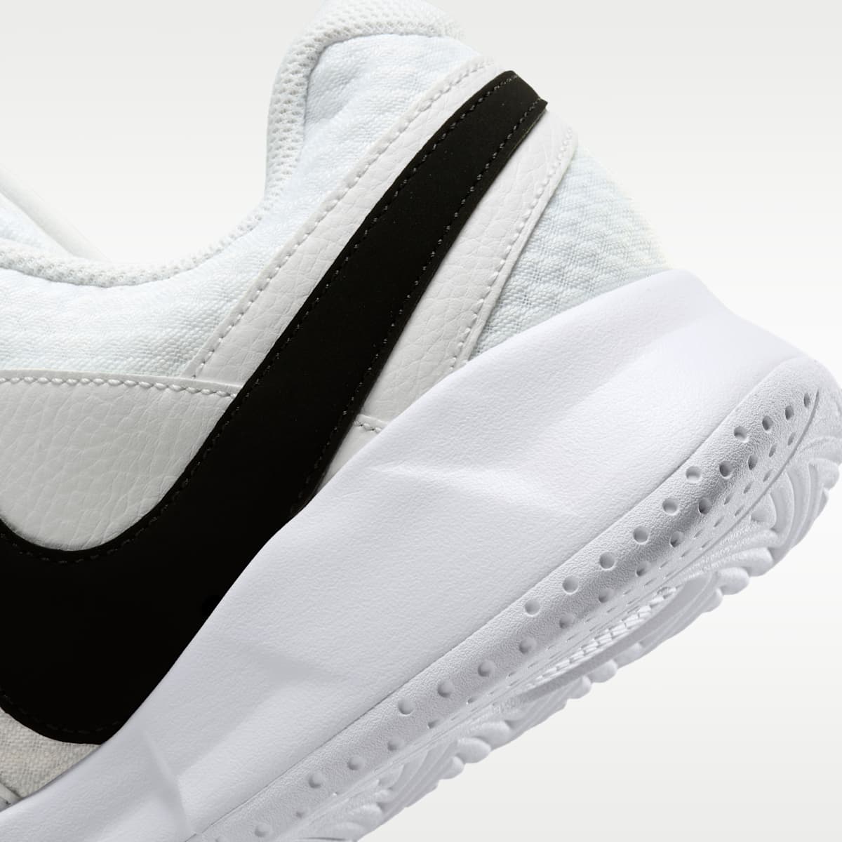 NikeCourt Lite 4 Men's Tennis Shoes - White/Summit White/Black - Image 8