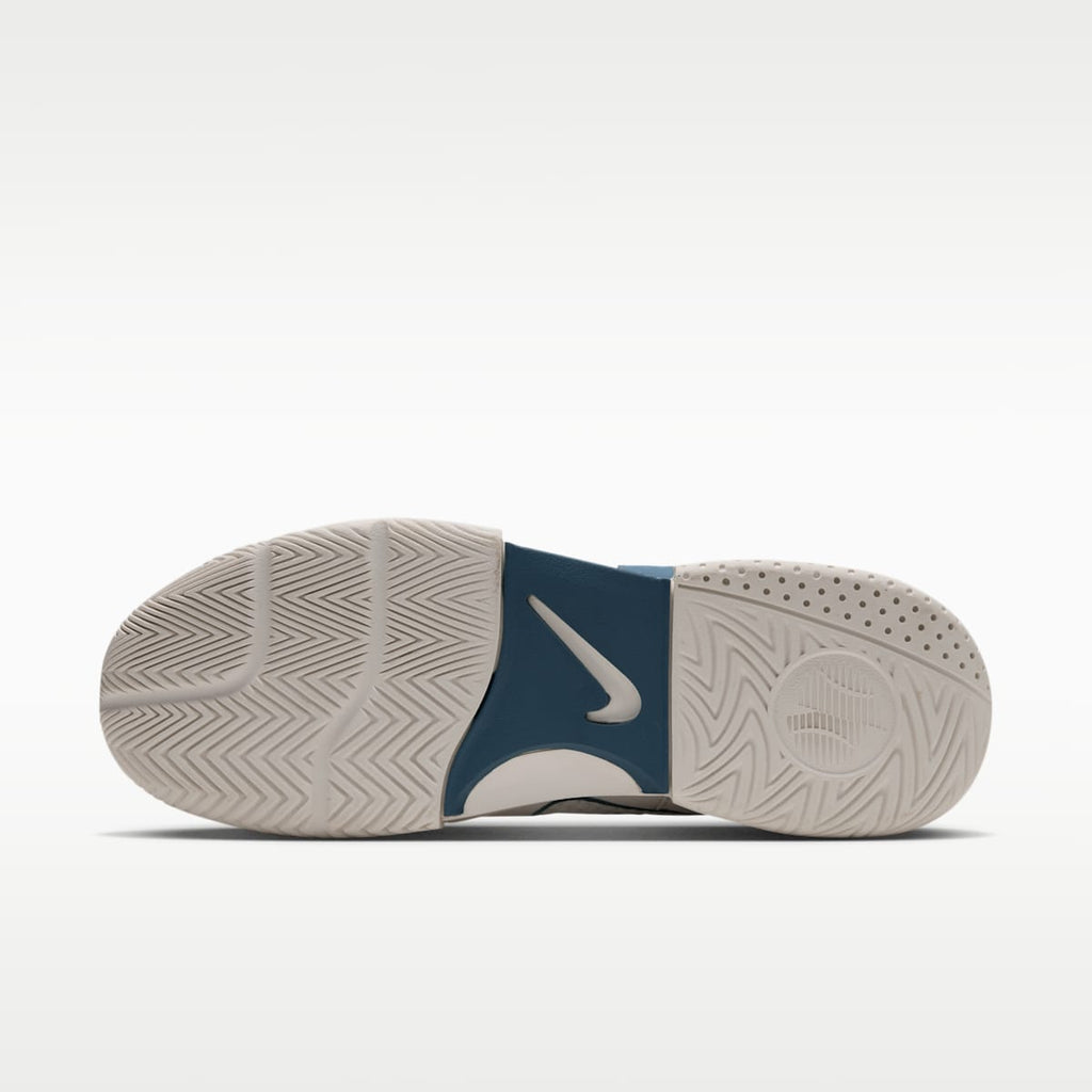 NikeCourt Lite 4 Men's Tennis Shoes - Sail/New Slate/Smokey Blue - Image 2