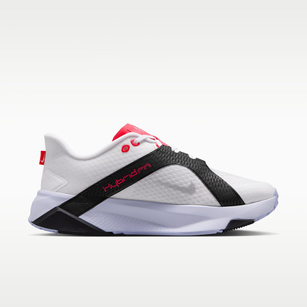 Nike Hybrid RN Men's Training Shoes - White/Black/Laser Crimson/Metallic Silver - Image 3