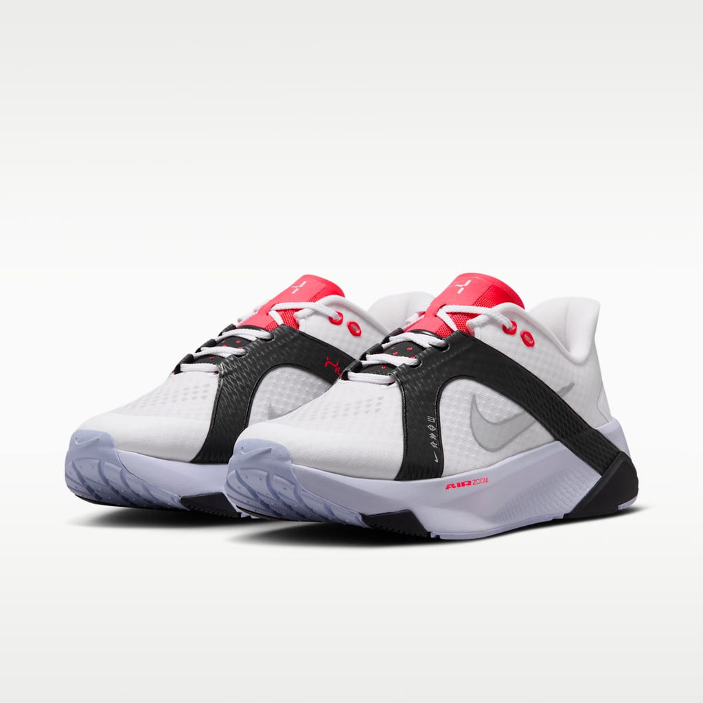 Nike Hybrid RN Men's Training Shoes - White/Black/Laser Crimson/Metallic Silver - Image 5