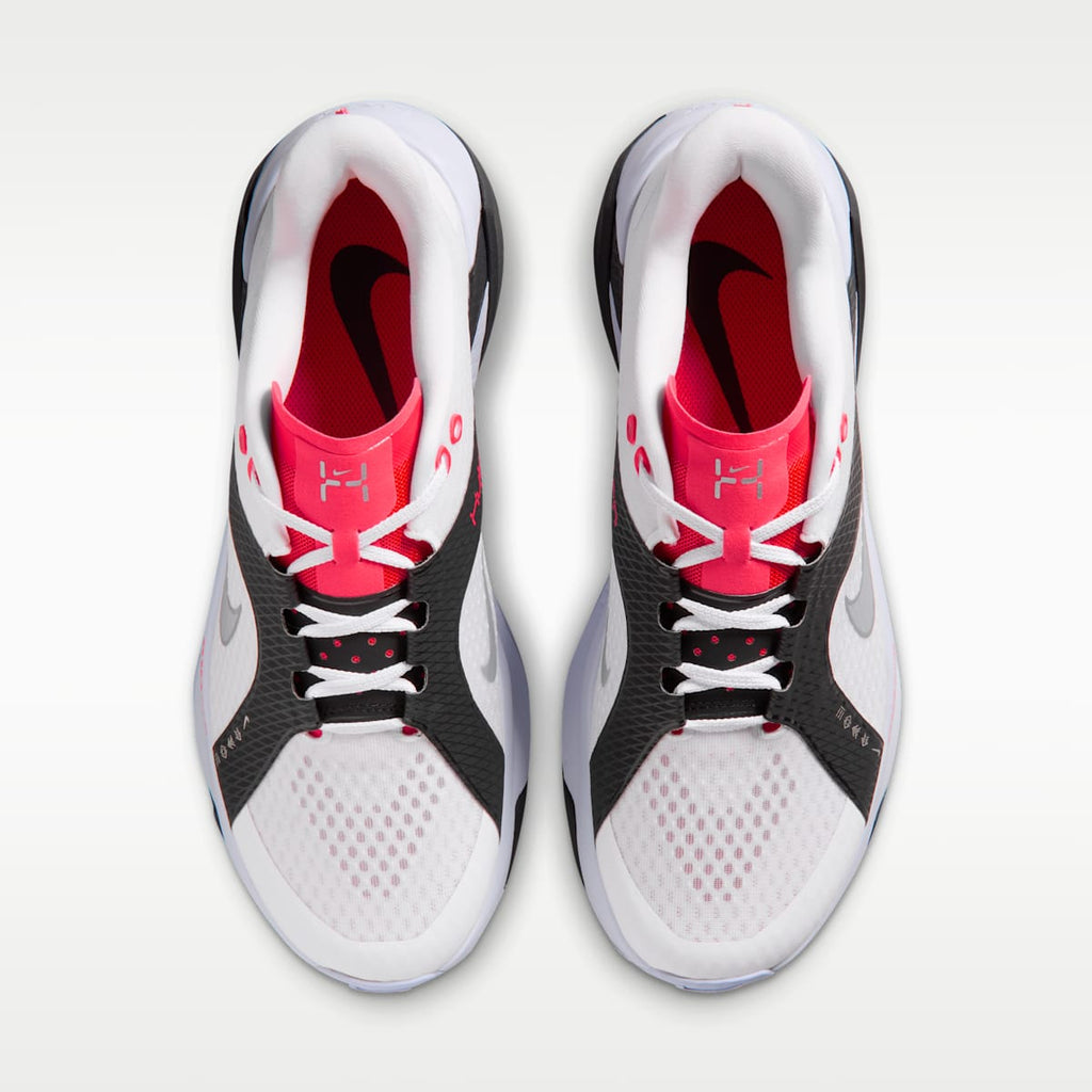 Nike Hybrid RN Men's Training Shoes - White/Black/Laser Crimson/Metallic Silver - Image 4
