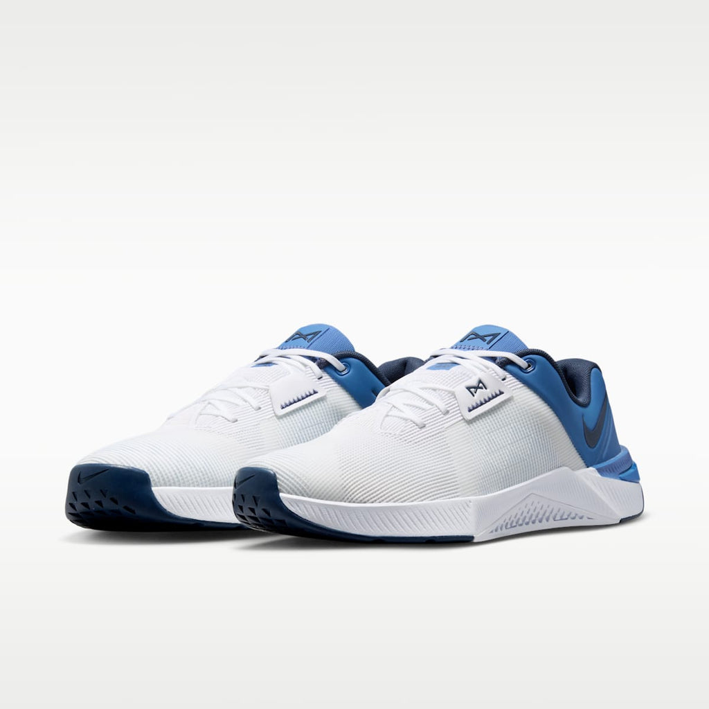 Nike Metcon 10 Men's Workout Shoes - White/Indigo Storm/Volt/Thunder Blue - Image 5