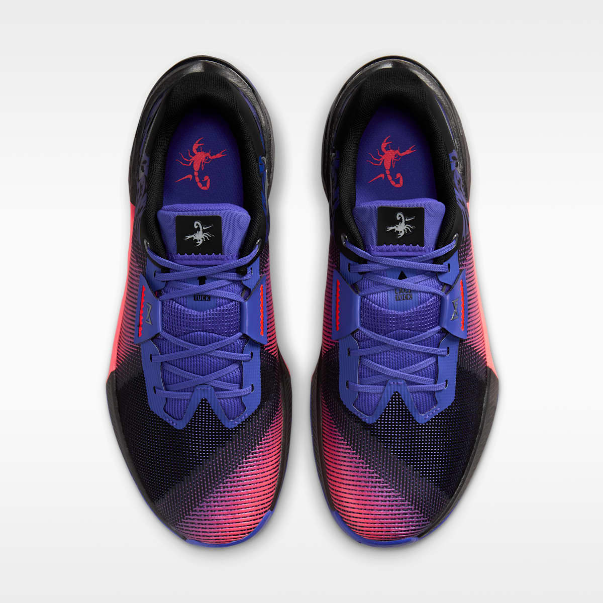 Nike Metcon 10 AMP Men's Training Shoes - Black/Hyper Punch/Metallic Platinum - Image 4