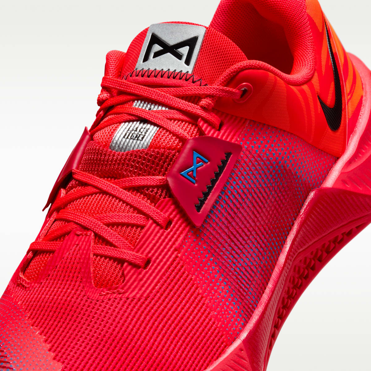 Nike Metcon 10 AMP Men's Workout Shoes - Bright Crimson/University Red/Total Orange/Black - Image 7