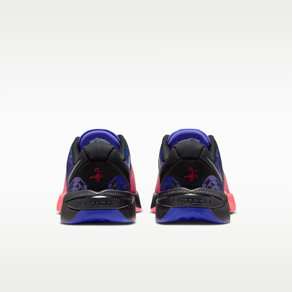 Nike Metcon 10 AMP Men's Training Shoes - Black/Hyper Punch/Metallic Platinum - Image 6