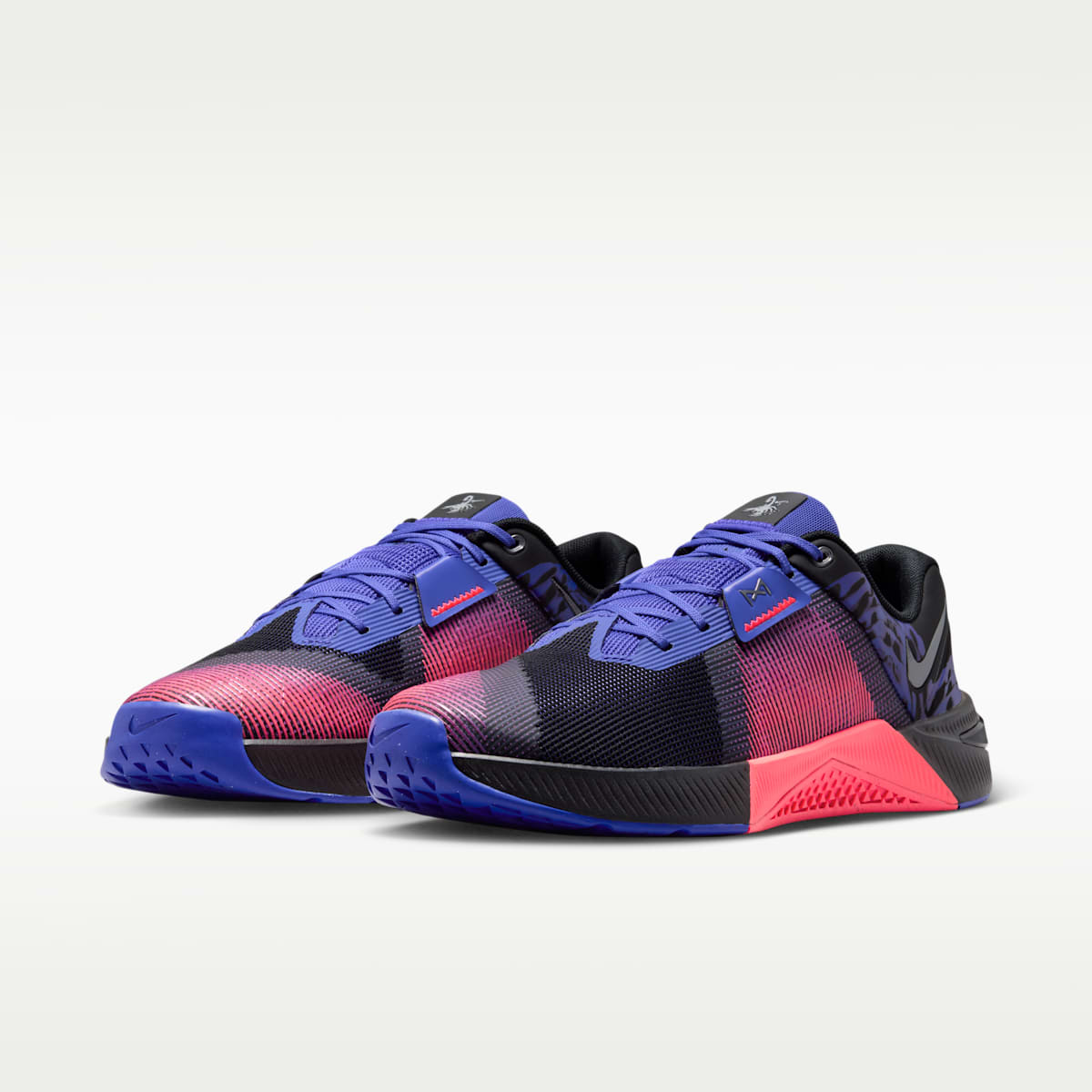 Nike Metcon 10 AMP Men's Training Shoes - Black/Hyper Punch/Metallic Platinum - Image 5