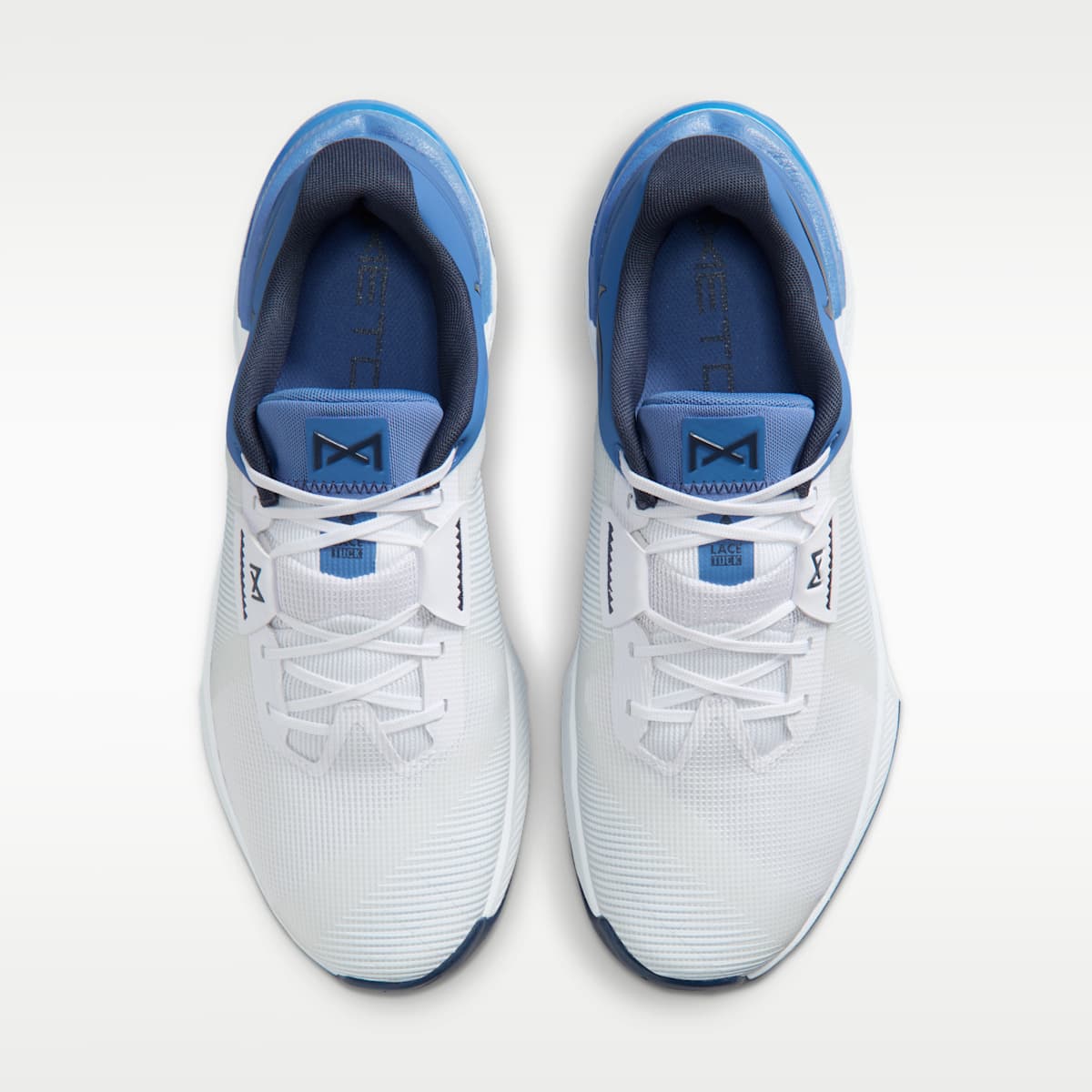 Nike Metcon 10 Men's Workout Shoes - White/Indigo Storm/Volt/Thunder Blue - Image 4