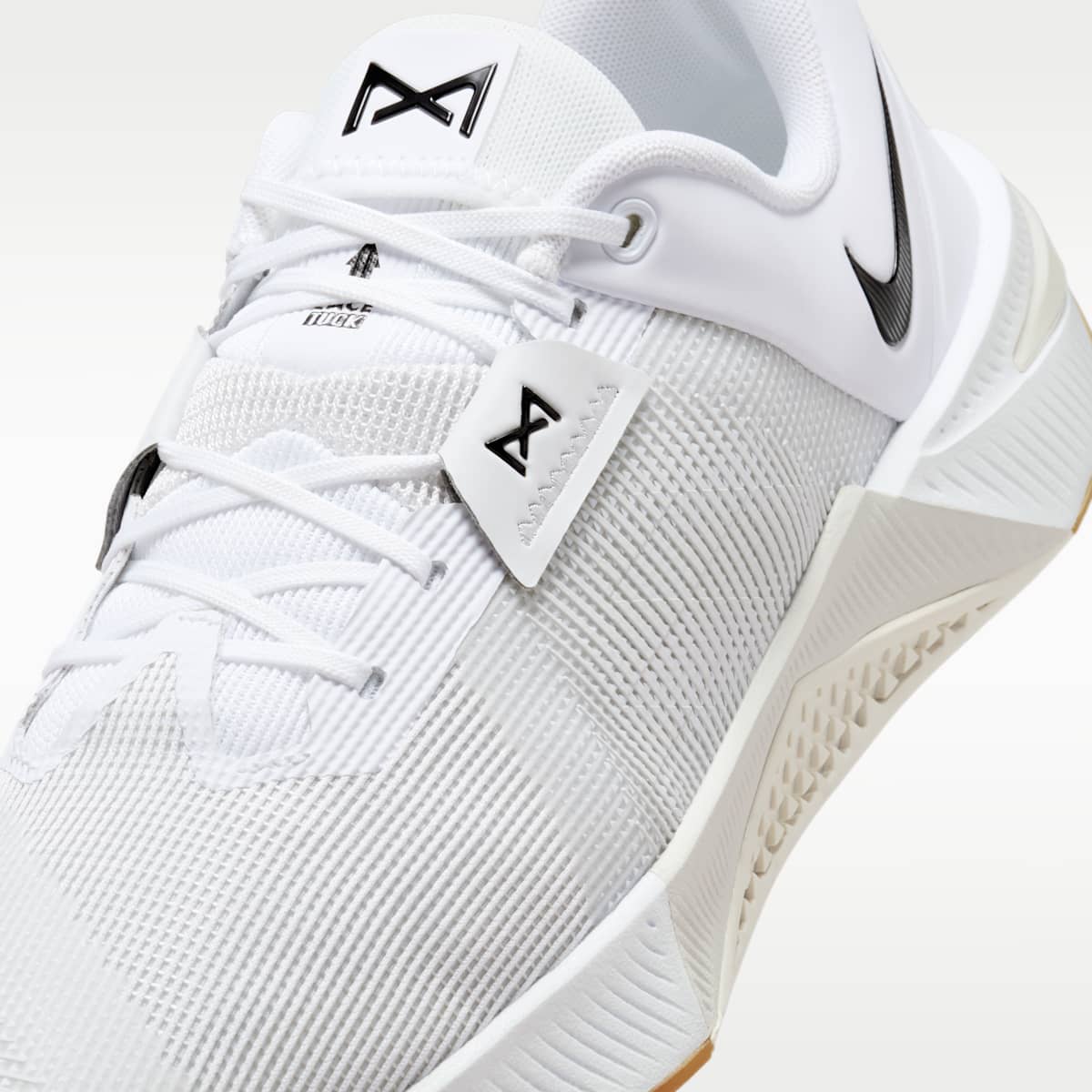 Nike Metcon 10 Men's Workout Shoes - White/Platinum Tint/Gum Light Brown/Black - Image 7