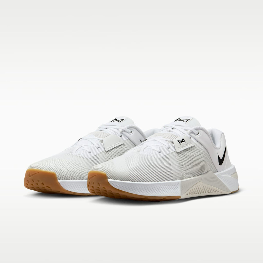 Nike Metcon 10 Men's Workout Shoes - White/Platinum Tint/Gum Light Brown/Black - Image 5