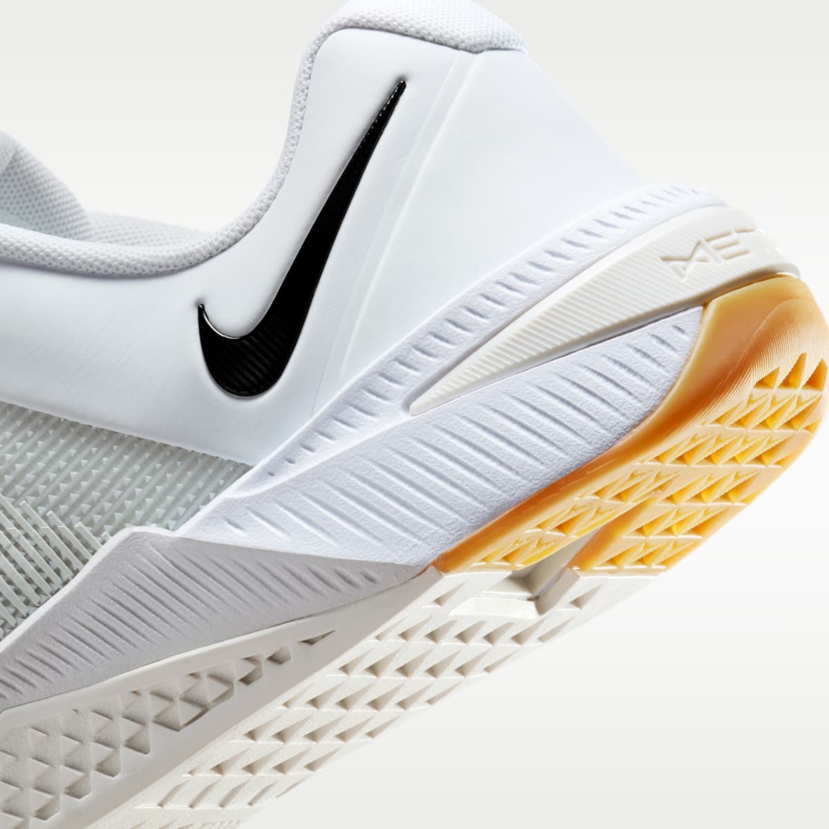 Nike Metcon 10 Men's Workout Shoes - White/Platinum Tint/Gum Light Brown/Black - Image 8