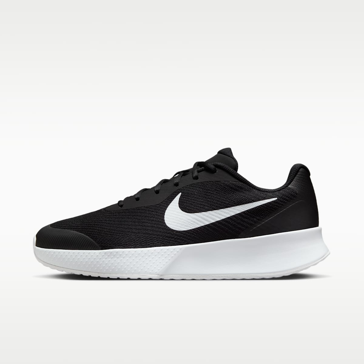 Nike Vapor Lite 3 Men's Hard Court Tennis Shoes - Black/White - Image 1