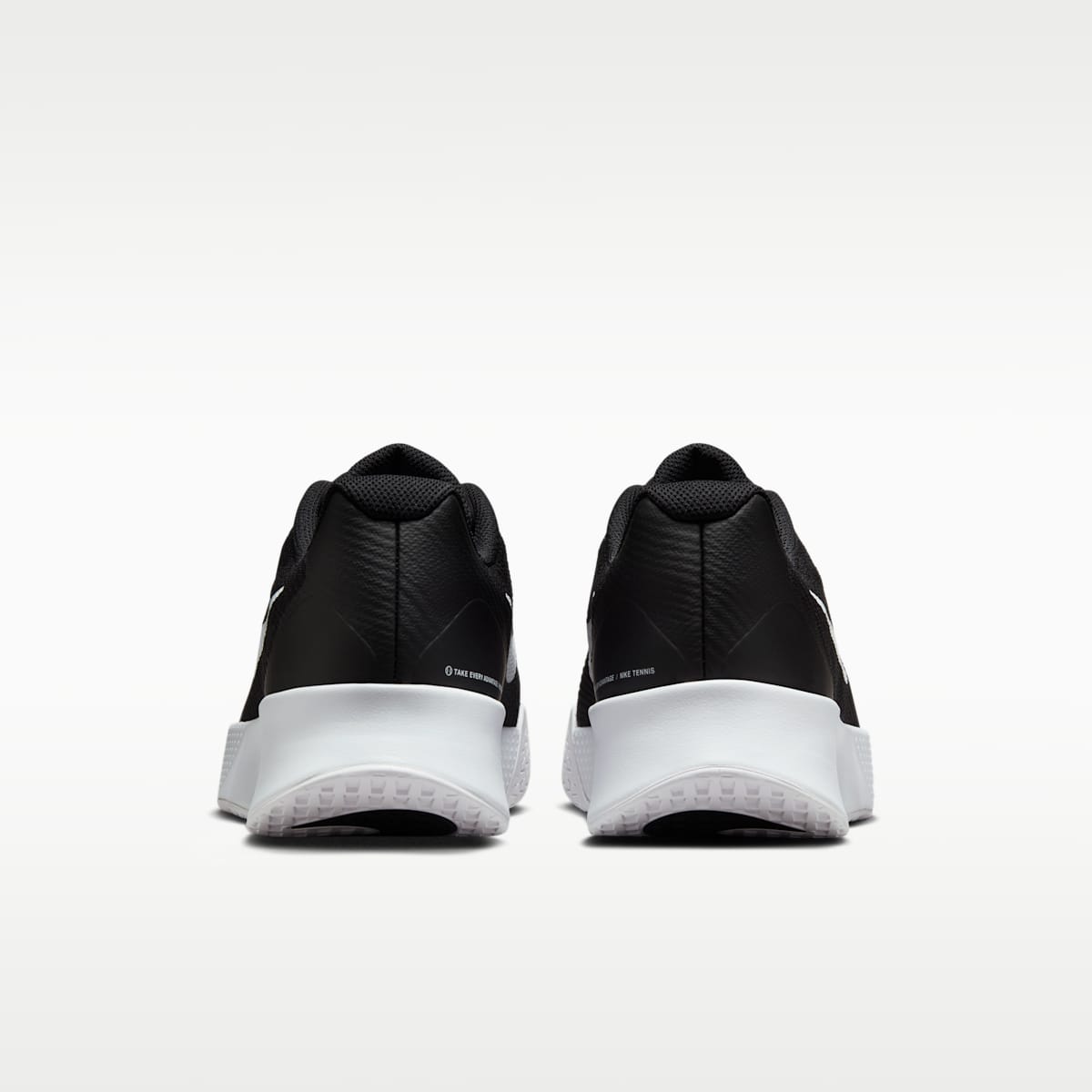 Nike Vapor Lite 3 Men's Hard Court Tennis Shoes - Black/White - Image 6