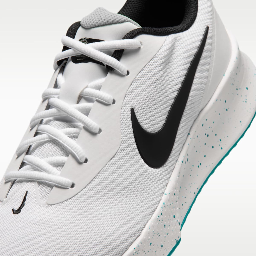 Nike Vapor Lite 3 Men's Hard Court Tennis Shoes - White/Volt/Energy/Black - Image 7