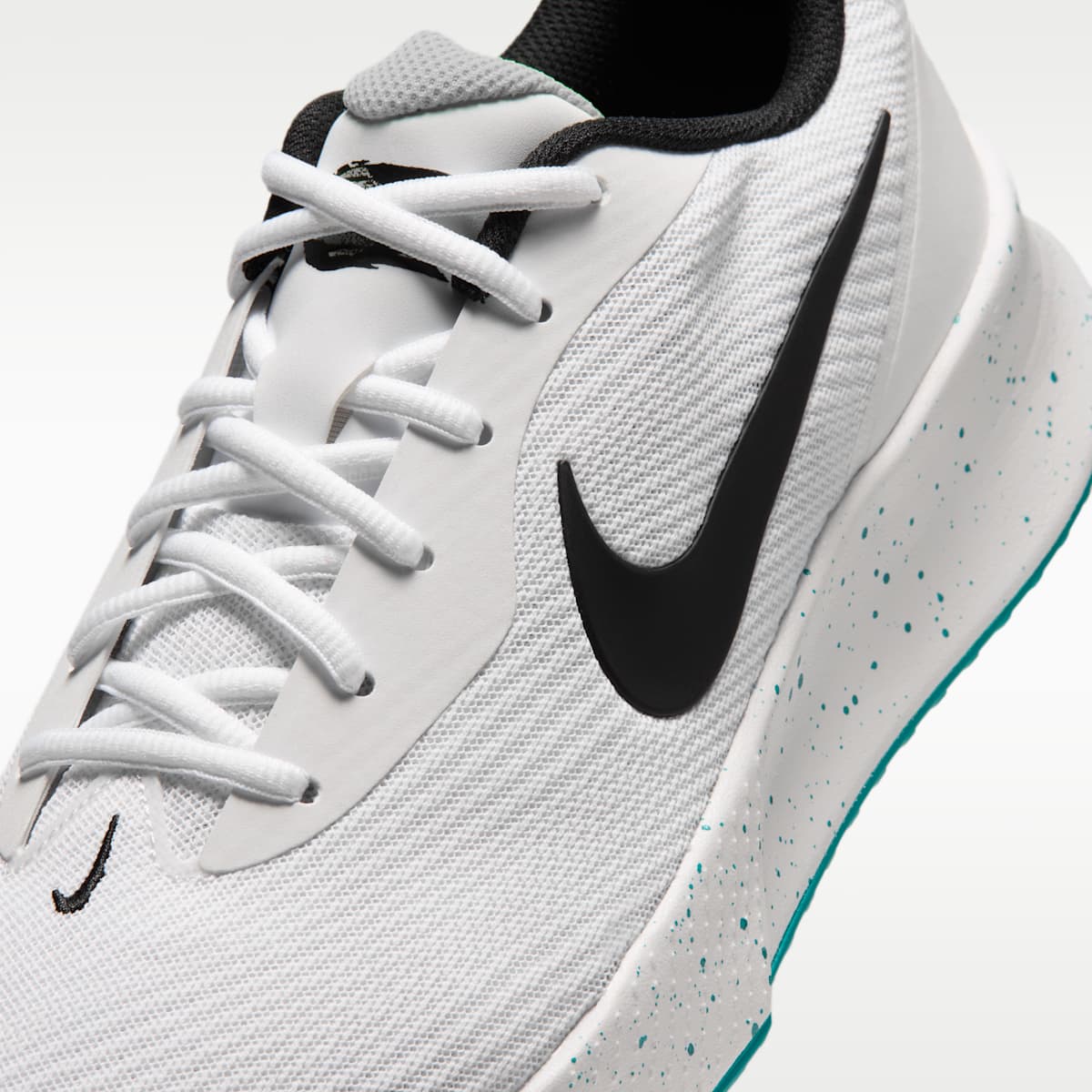 Nike Vapor Lite 3 Men's Hard Court Tennis Shoes - White/Volt/Energy/Black - Image 7