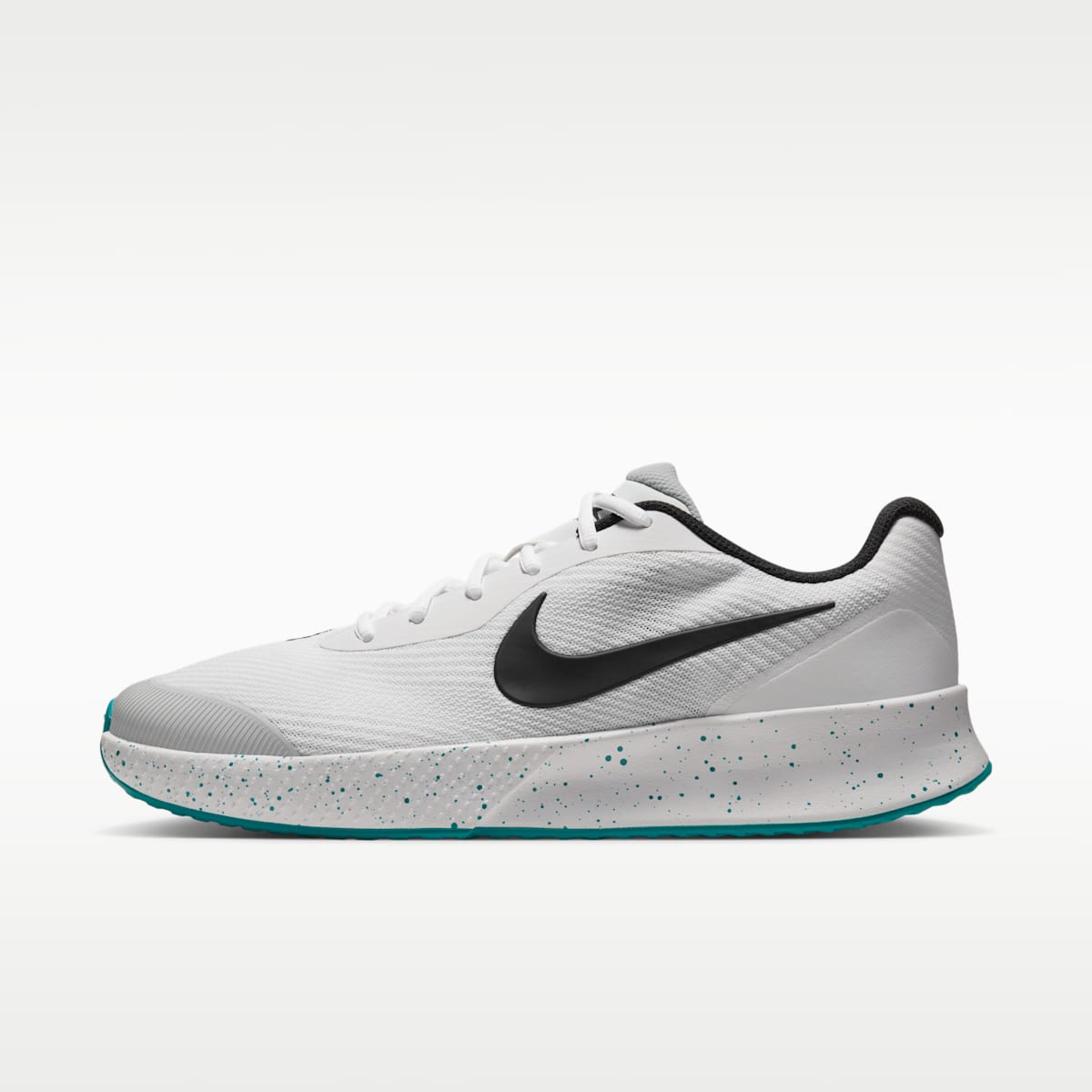 Nike Vapor Lite 3 Men's Hard Court Tennis Shoes - White/Volt/Energy/Black - Image 1