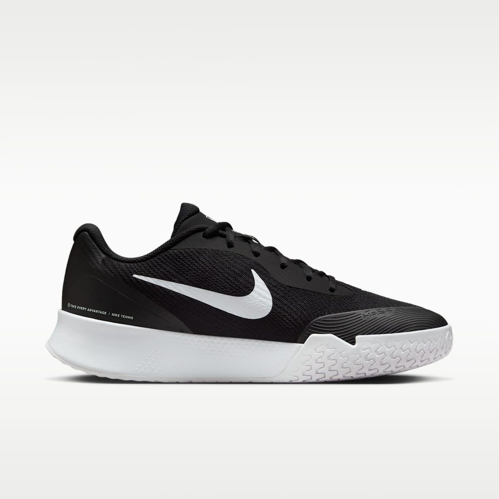 Nike Vapor Lite 3 Men's Hard Court Tennis Shoes - Black/White - Image 3