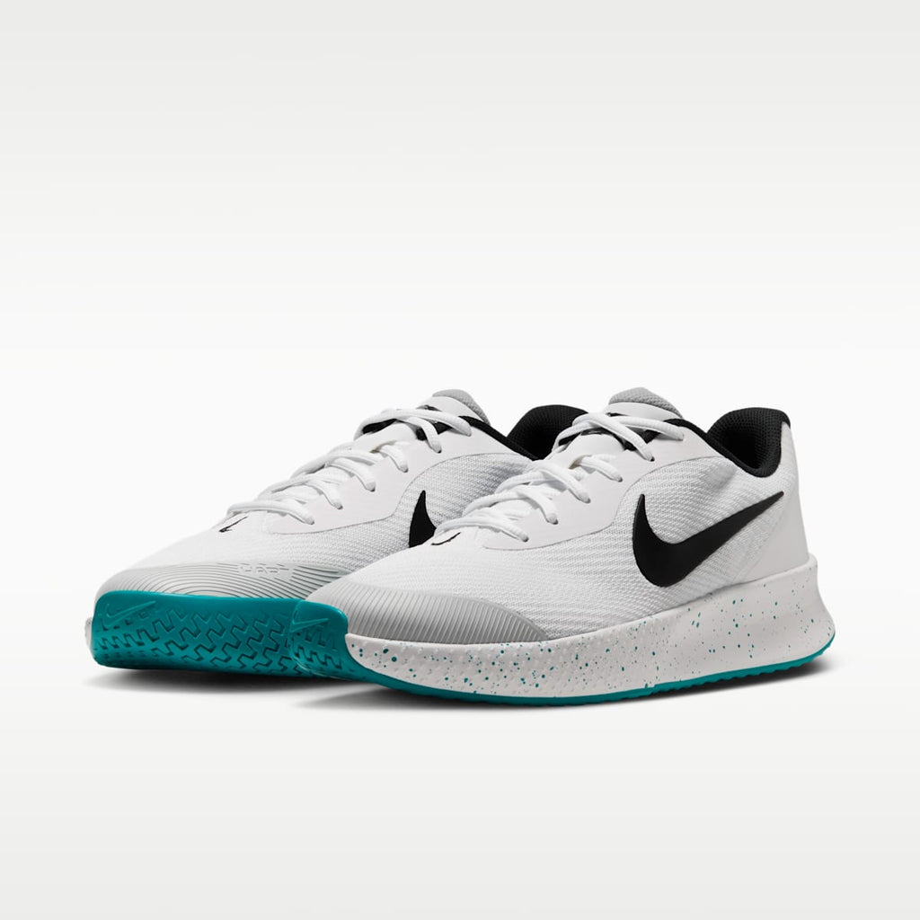 Nike Vapor Lite 3 Men's Hard Court Tennis Shoes - White/Volt/Energy/Black - Image 5