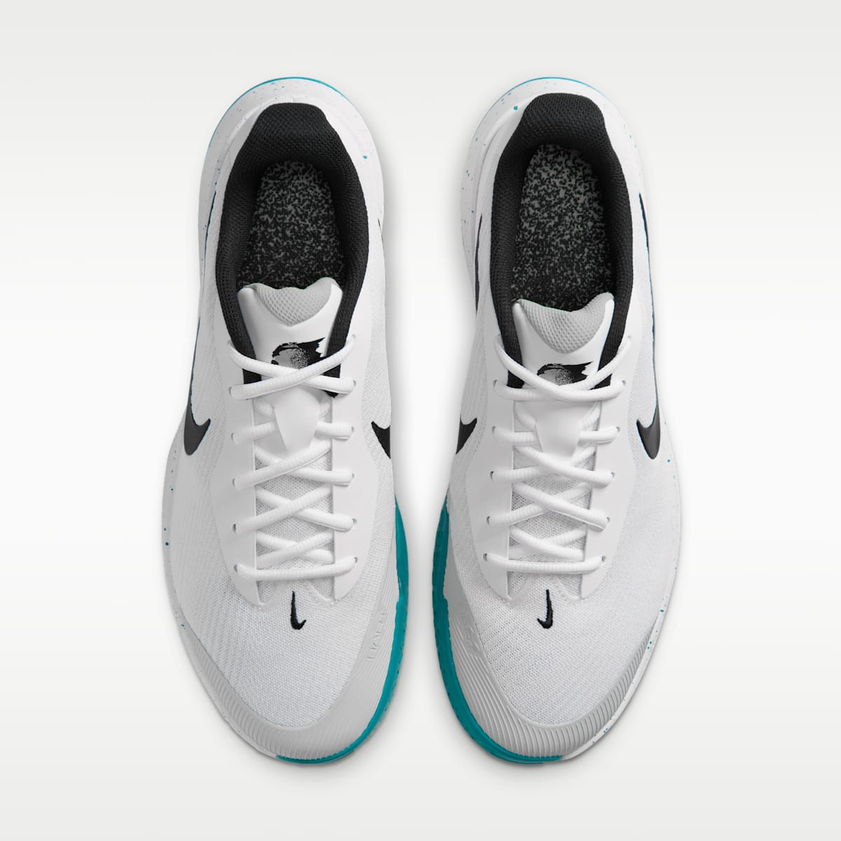 Nike Vapor Lite 3 Men's Hard Court Tennis Shoes - White/Volt/Energy/Black - Image 4