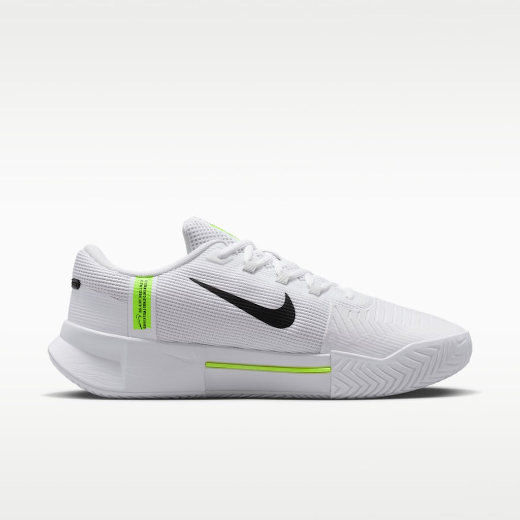 Nike GP Challenge 1.5 Men's Hard Court Tennis Shoes - White/Pure Platinum/Volt/Black - Image 3