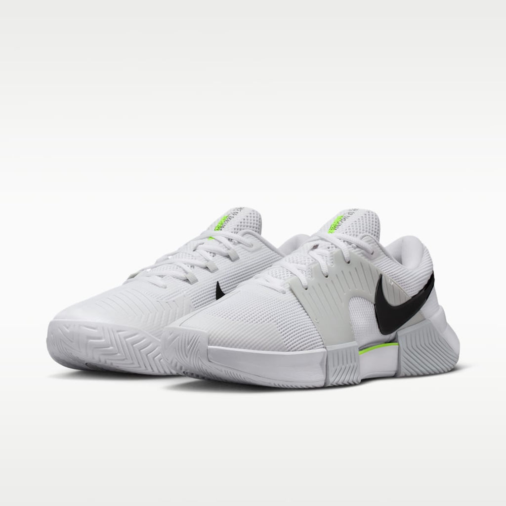 Nike GP Challenge 1.5 Men's Hard Court Tennis Shoes - White/Pure Platinum/Volt/Black - Image 5