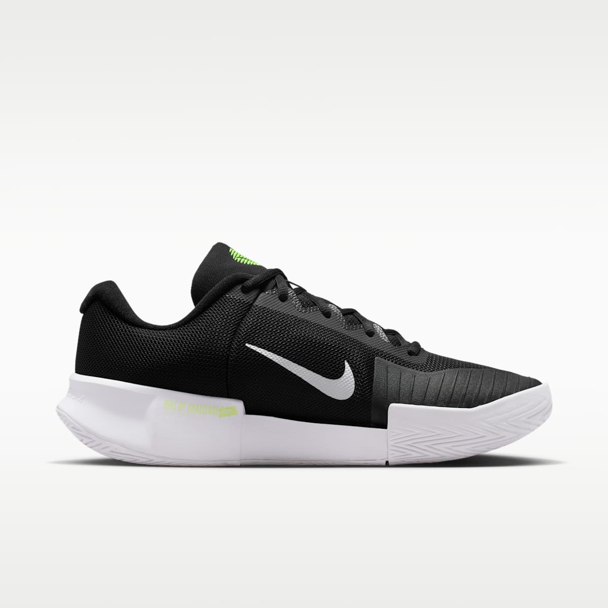 Nike GP Challenge Pro Men's Hard Court Tennis Shoes - Black/Anthracite/Volt/White - Image 3
