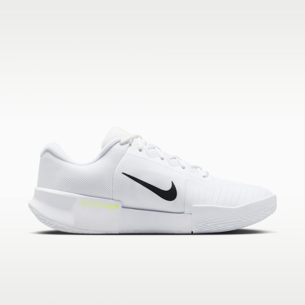 Nike GP Challenge Pro Men's Hard Court Tennis Shoes - White/Pure Platinum/Volt/Black - Image 3