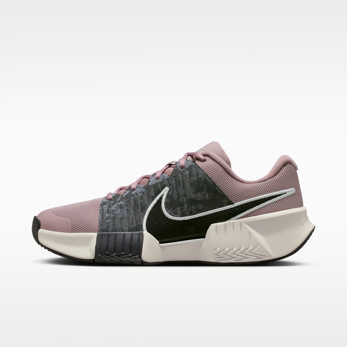 Nike GP Challenge Pro PRM Men's Hard Court Tennis Shoes - Light Violet Ore/Barely Green/Anthracite/Black - Image 1