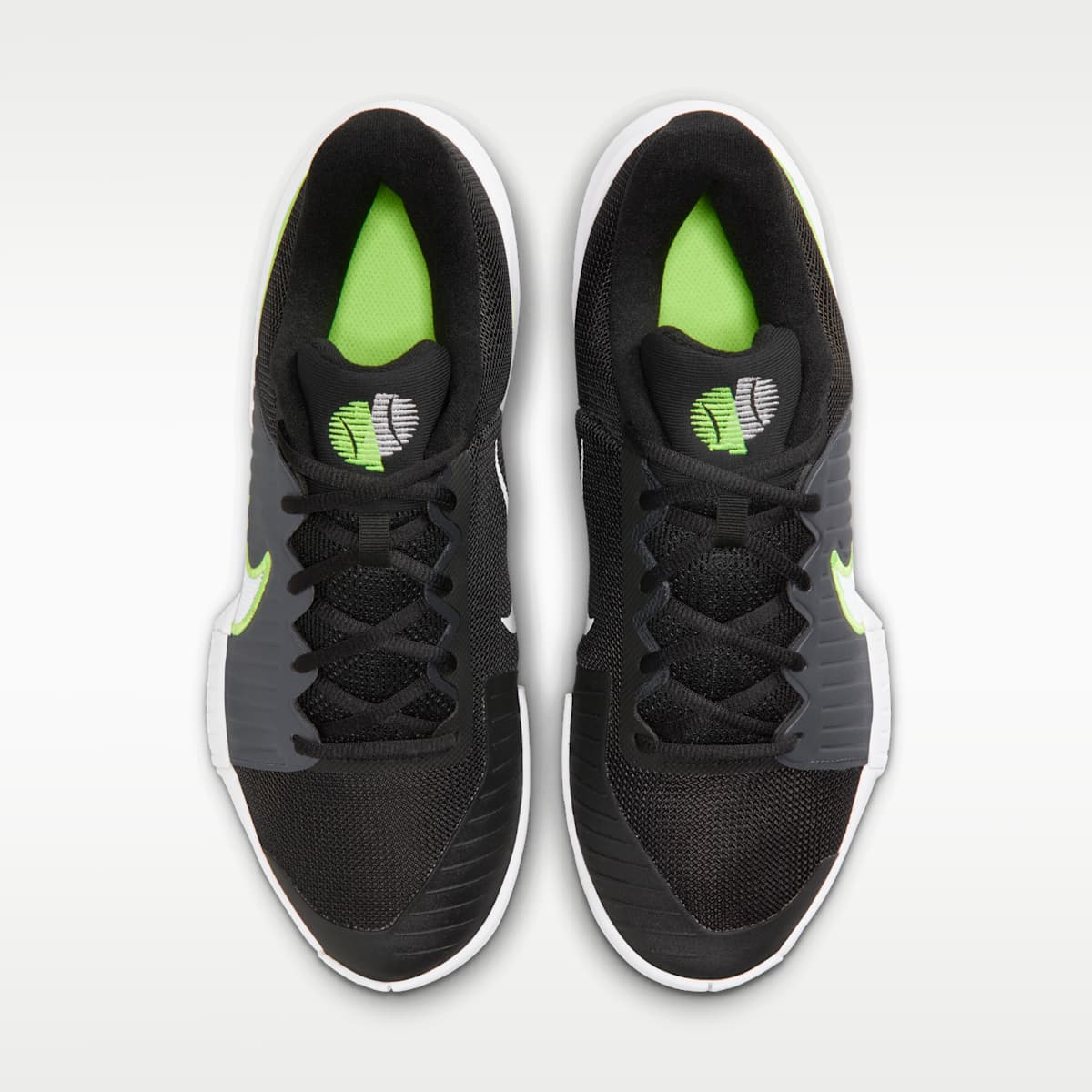 Nike GP Challenge Pro Men's Hard Court Tennis Shoes - Black/Anthracite/Volt/White - Image 4