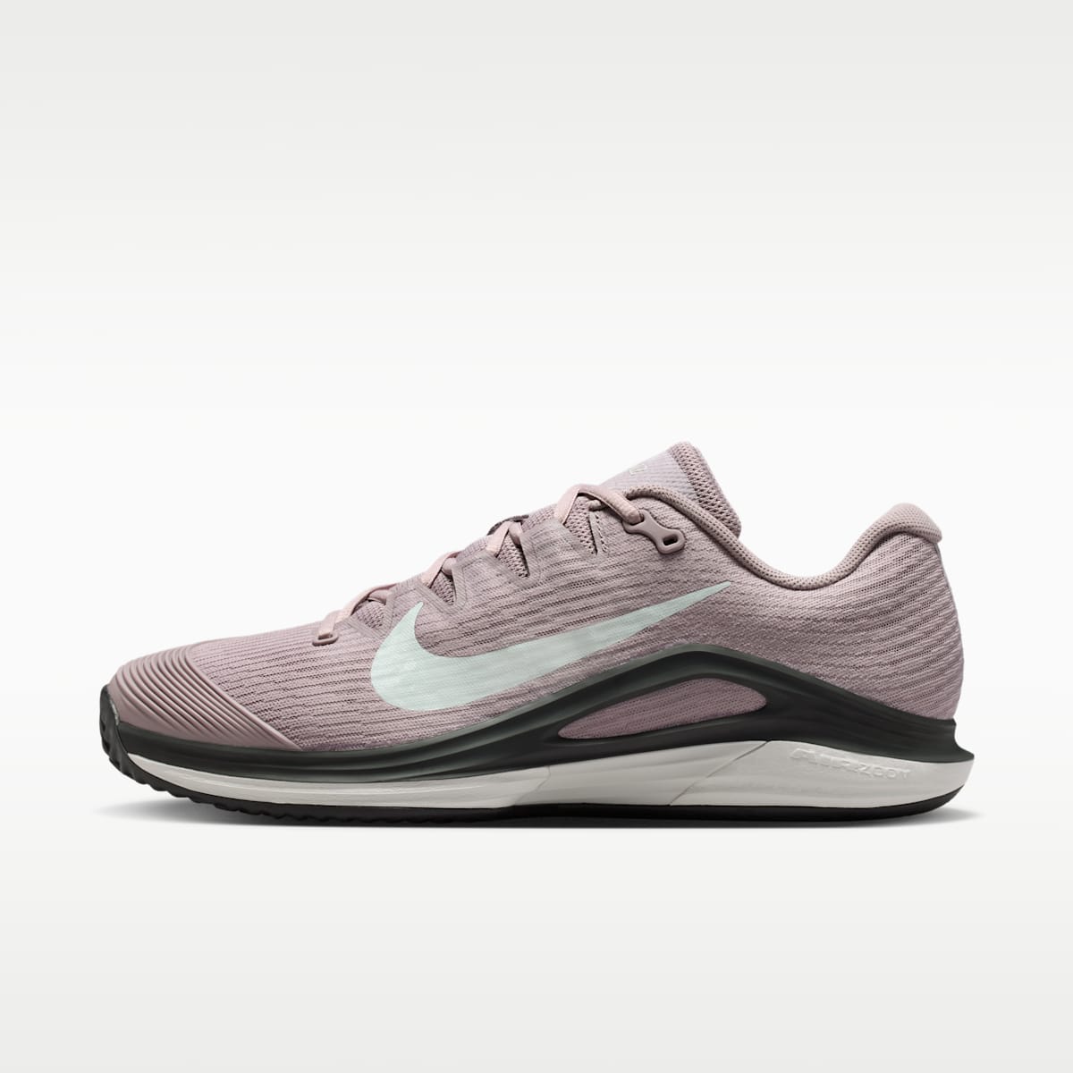 Nike Zoom Vapor 12 PRM Men's Clay Court Tennis Shoes - Light Violet Ore/Anthracite/Vast Grey/Barely Green - Image 1