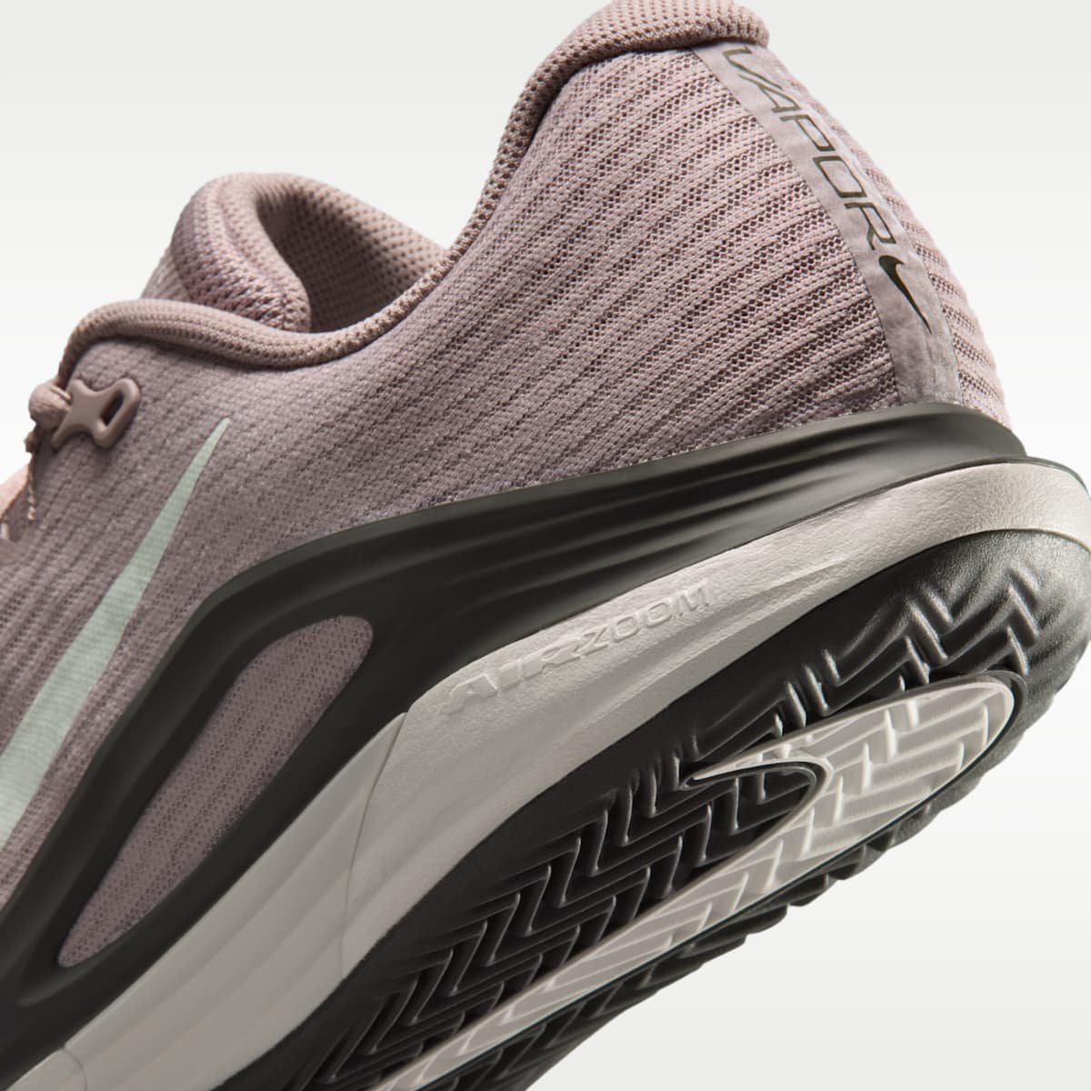 Nike Zoom Vapor 12 PRM Men's Clay Court Tennis Shoes - Light Violet Ore/Anthracite/Vast Grey/Barely Green - Image 8