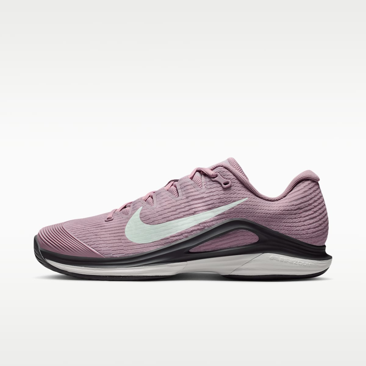 Nike Vapor 12 Men's Hard Court Tennis Shoes - Light Violet Ore/Anthracite/Vast Grey/Barely Green - Image 1