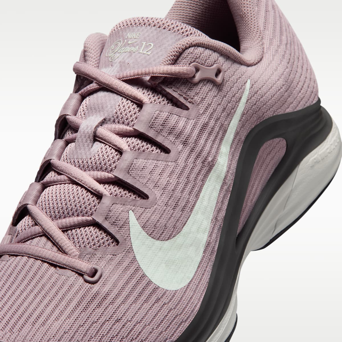 Nike Vapor 12 Men's Hard Court Tennis Shoes - Light Violet Ore/Anthracite/Vast Grey/Barely Green - Image 7