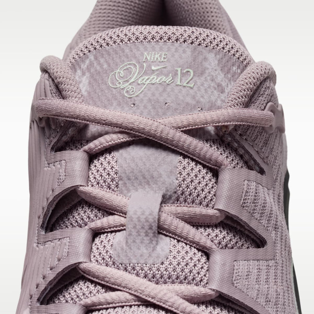 Nike Vapor 12 Men's Hard Court Tennis Shoes - Light Violet Ore/Anthracite/Vast Grey/Barely Green - Image 9