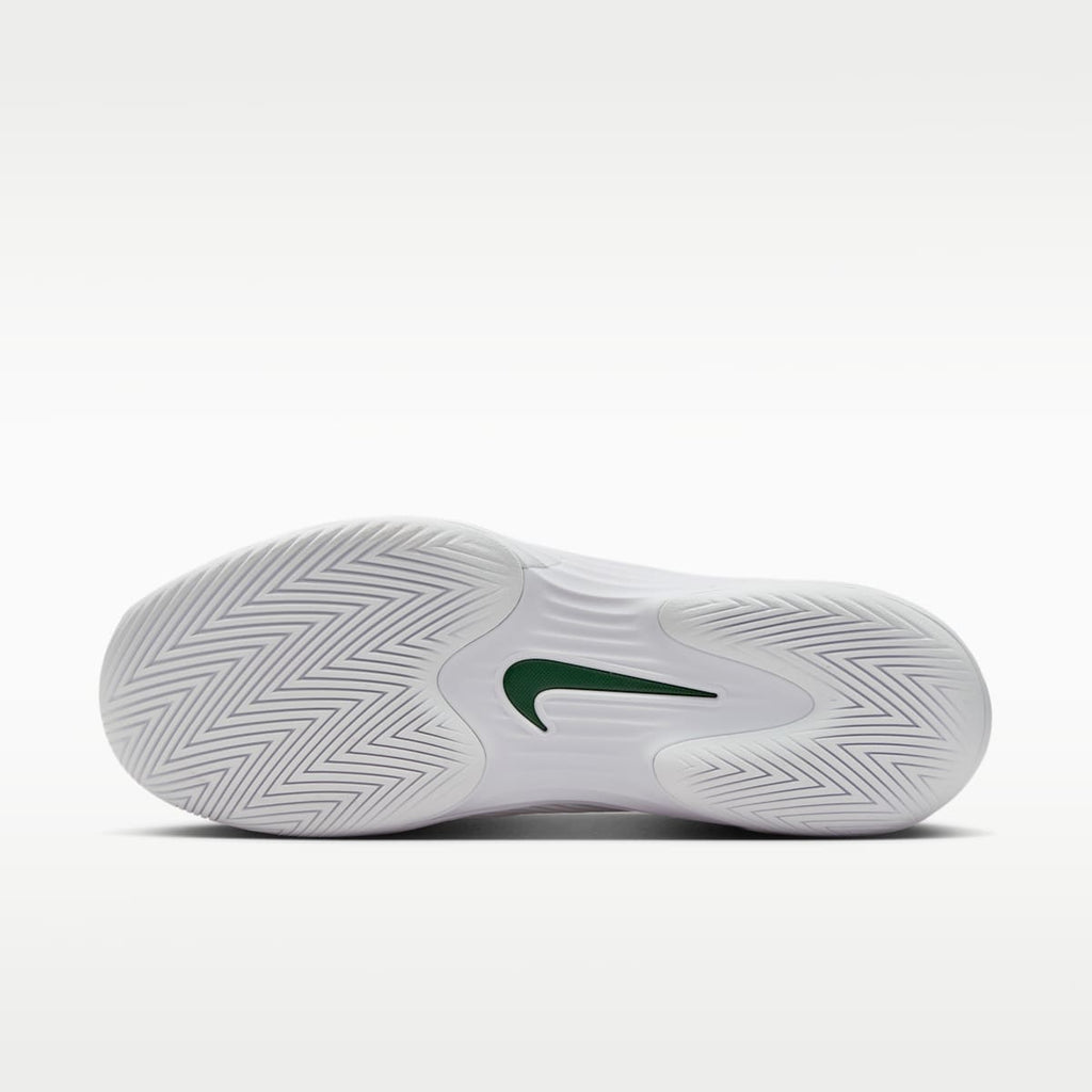 Nike Zoom Vapor 12 PRM Men's Hard Court Tennis Shoes - White/University Gold/University Red/Gorge Green - Image 2
