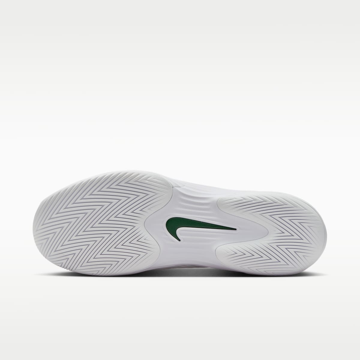 Nike Zoom Vapor 12 PRM Men's Hard Court Tennis Shoes - White/University Gold/University Red/Gorge Green - Image 2