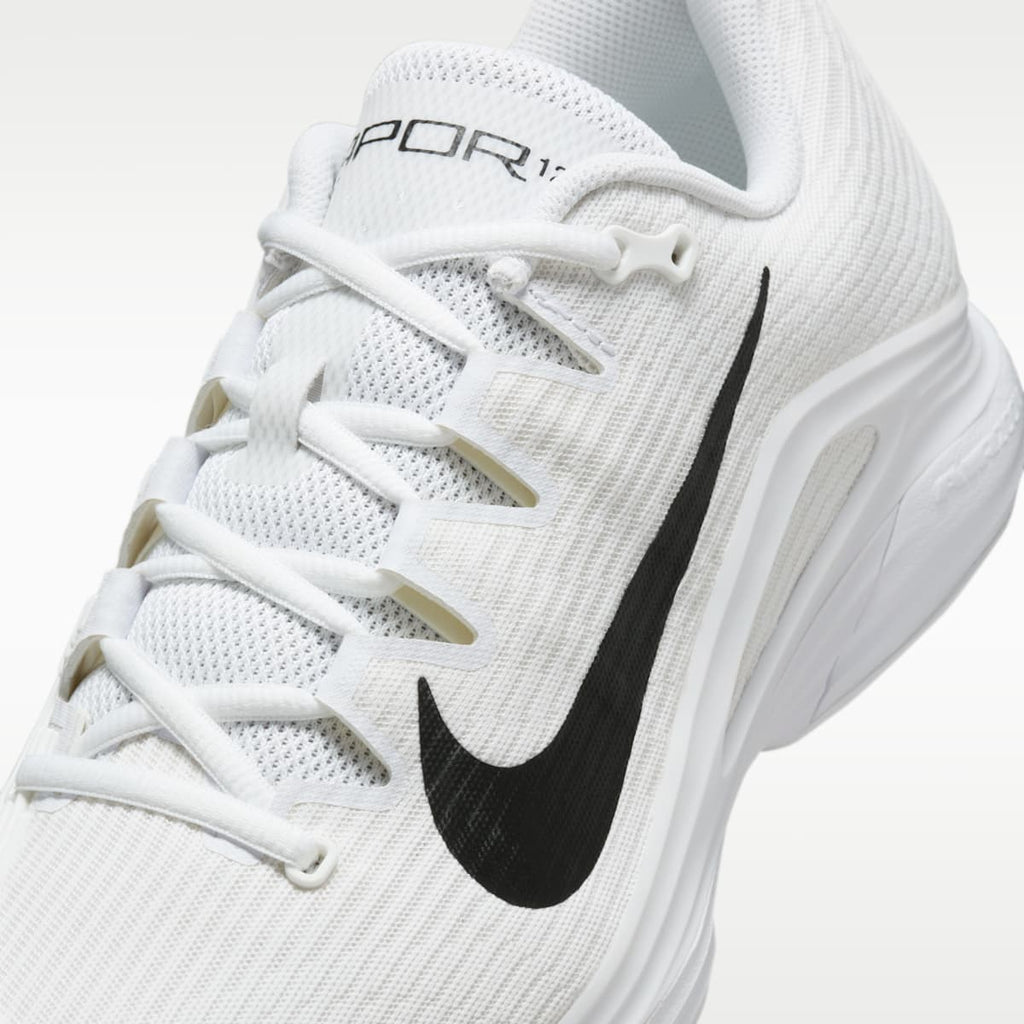 Nike Vapor 12 Men's Hard Court Tennis Shoes - White/Summit White/Black - Image 7