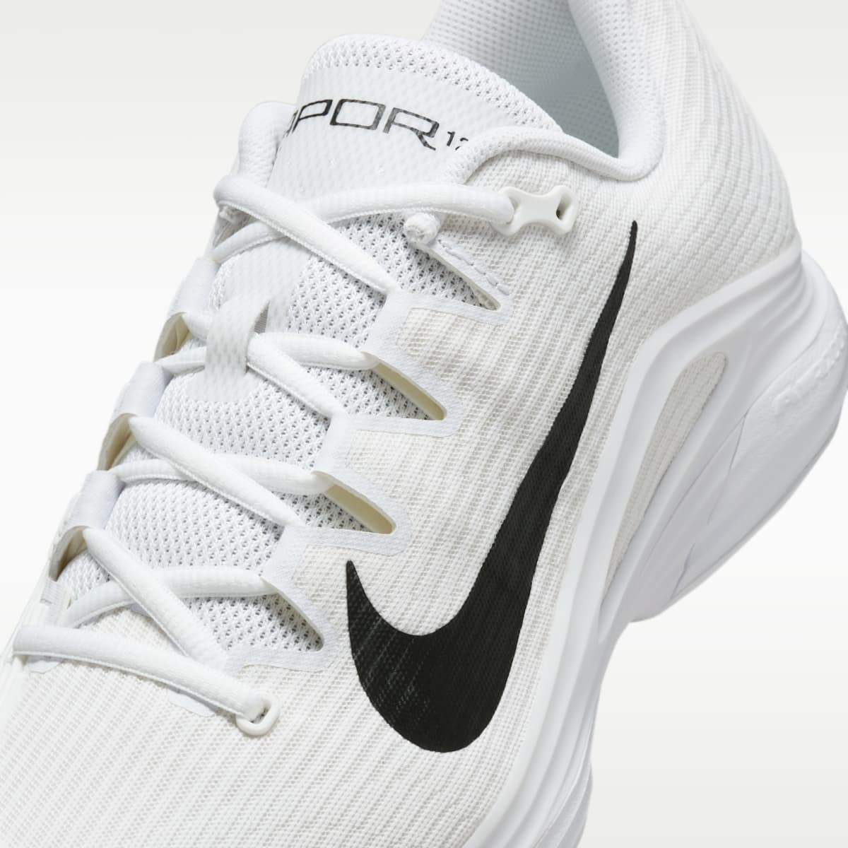 Nike Vapor 12 Men's Hard Court Tennis Shoes - White/Summit White/Black - Image 7