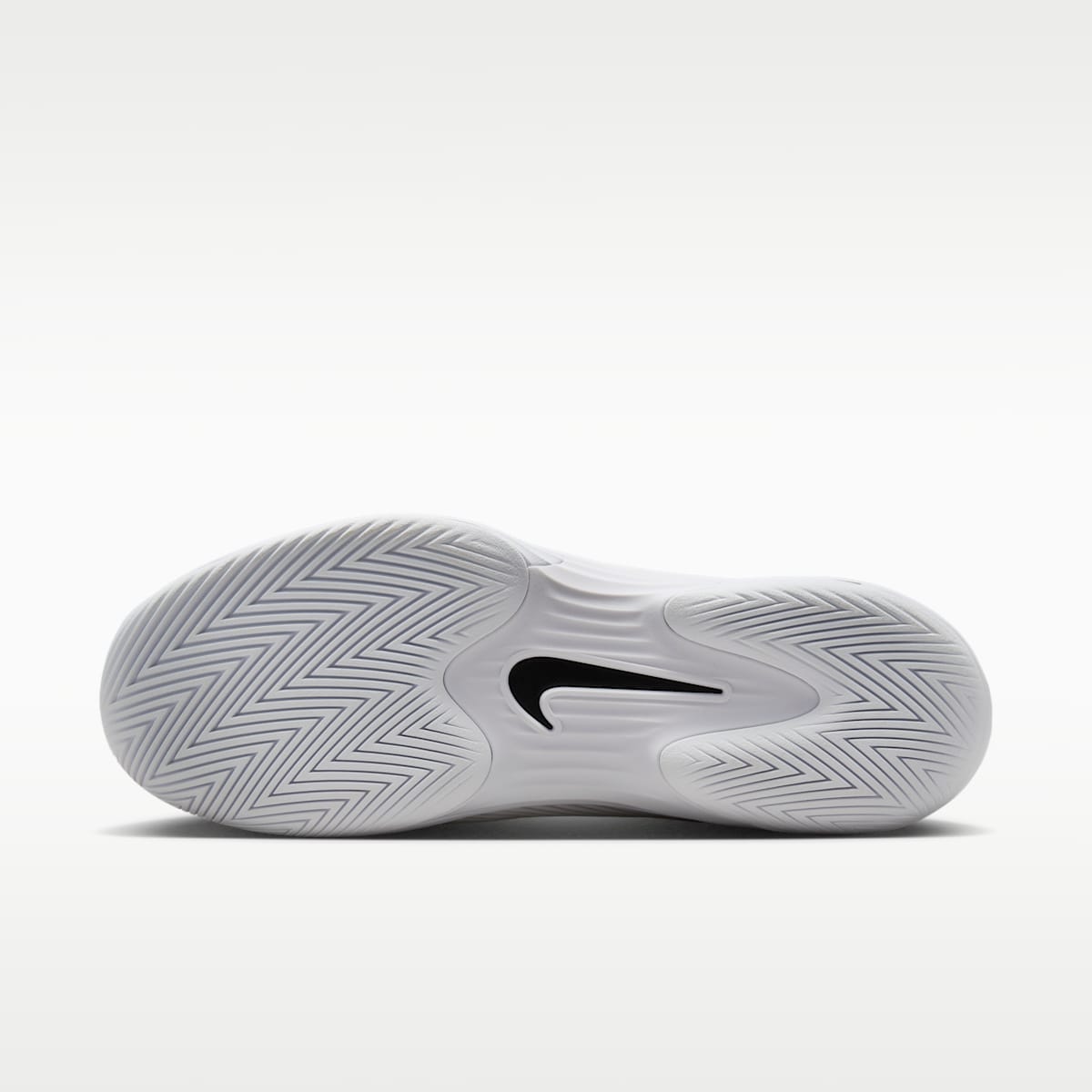 Nike Vapor 12 Men's Hard Court Tennis Shoes - White/Summit White/Black - Image 2