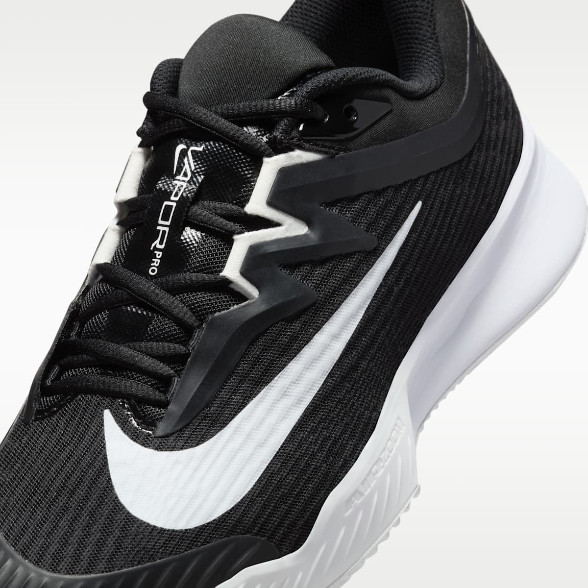 Nike Vapor Pro 3 Men's Clay Court Tennis Shoes - Black/White - Image 7