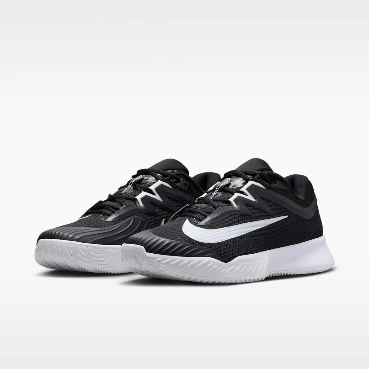 Nike Vapor Pro 3 Men's Clay Court Tennis Shoes - Black/White - Image 5