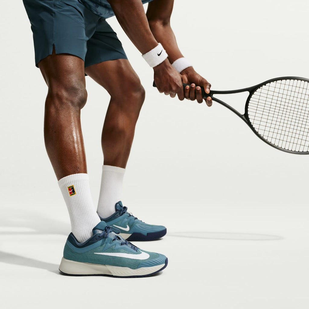 Nike Vapor Pro 3 Men's Hard Court Tennis Shoes - Smokey Blue/Light Bone/New Slate/White - Image 9
