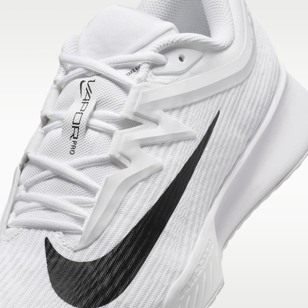 Nike Vapor Pro 3 Men's Hard Court Tennis Shoes - White/Black - Image 7