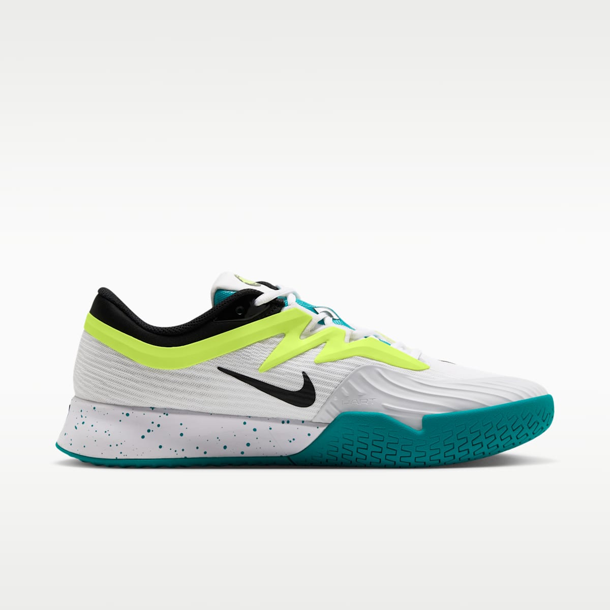 Nike Vapor Pro 3 Men's Hard Court Tennis Shoes - White/Volt/Energy/Black - Image 3